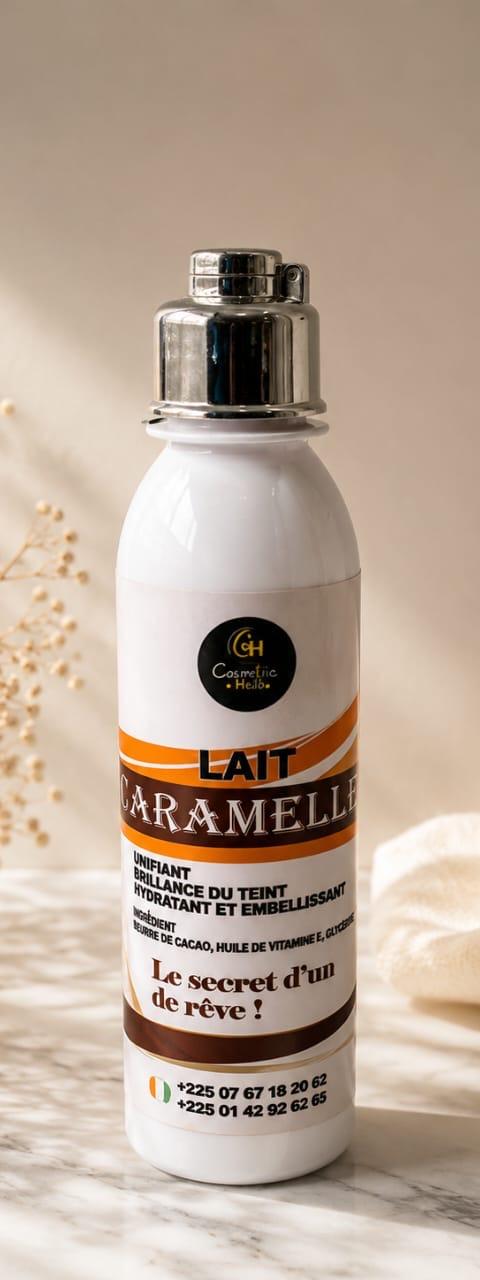 Lait caramel teint marron