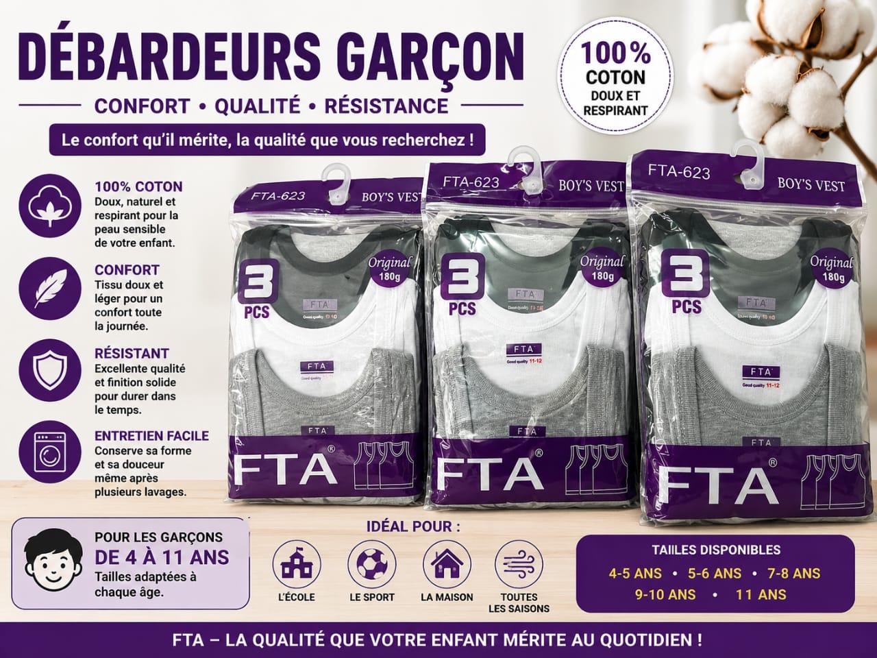 Débardeur enfant garçon