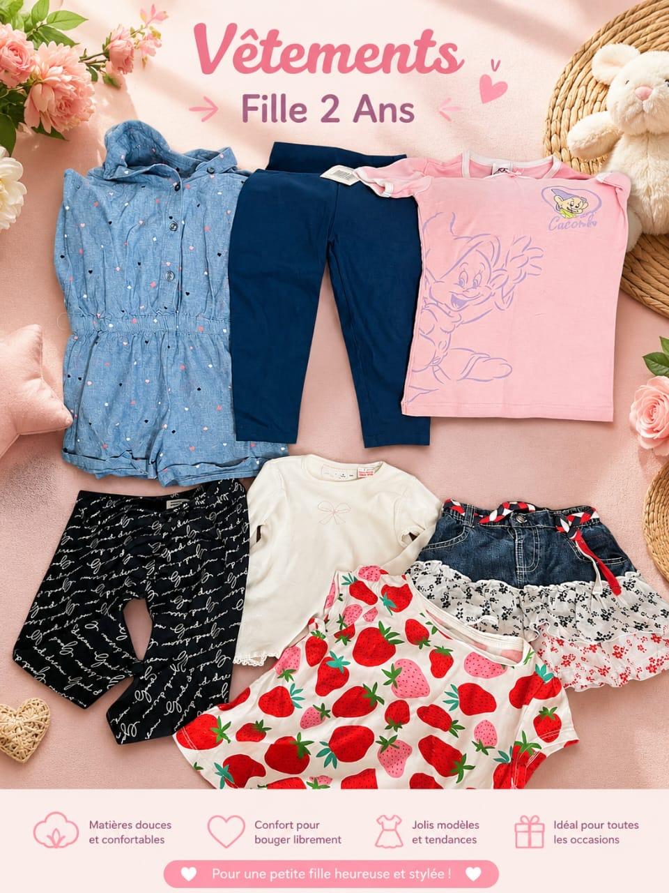 Vêtements fille 2ans