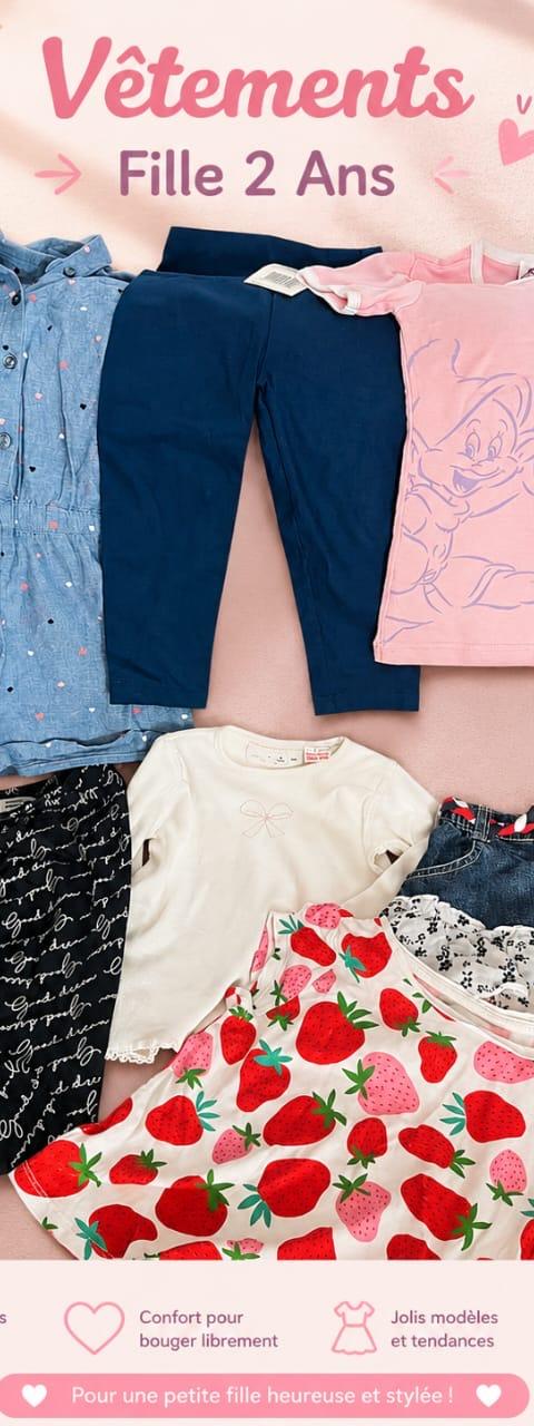 Vêtements fille 2ans