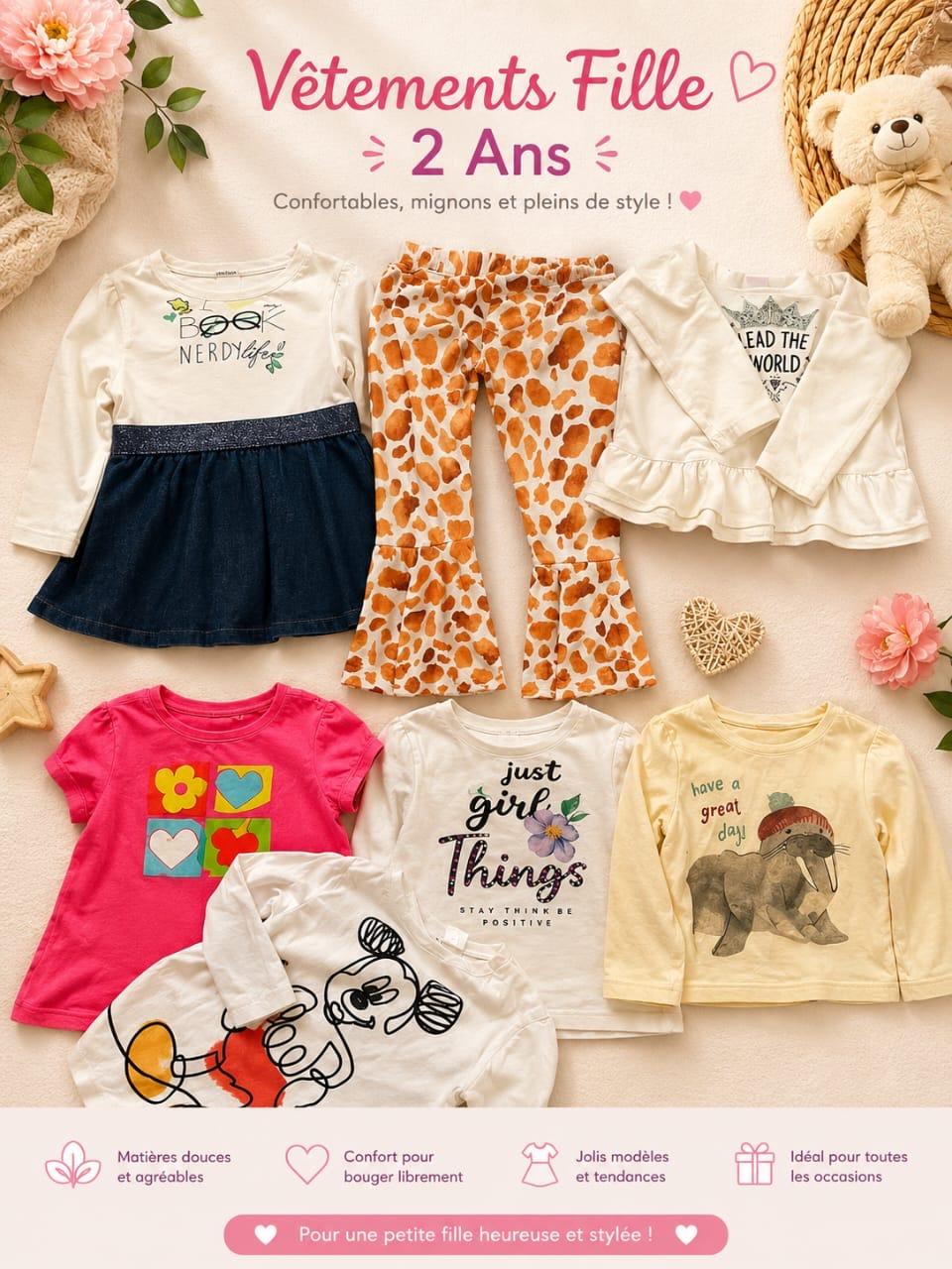 Vêtements fille 2ans