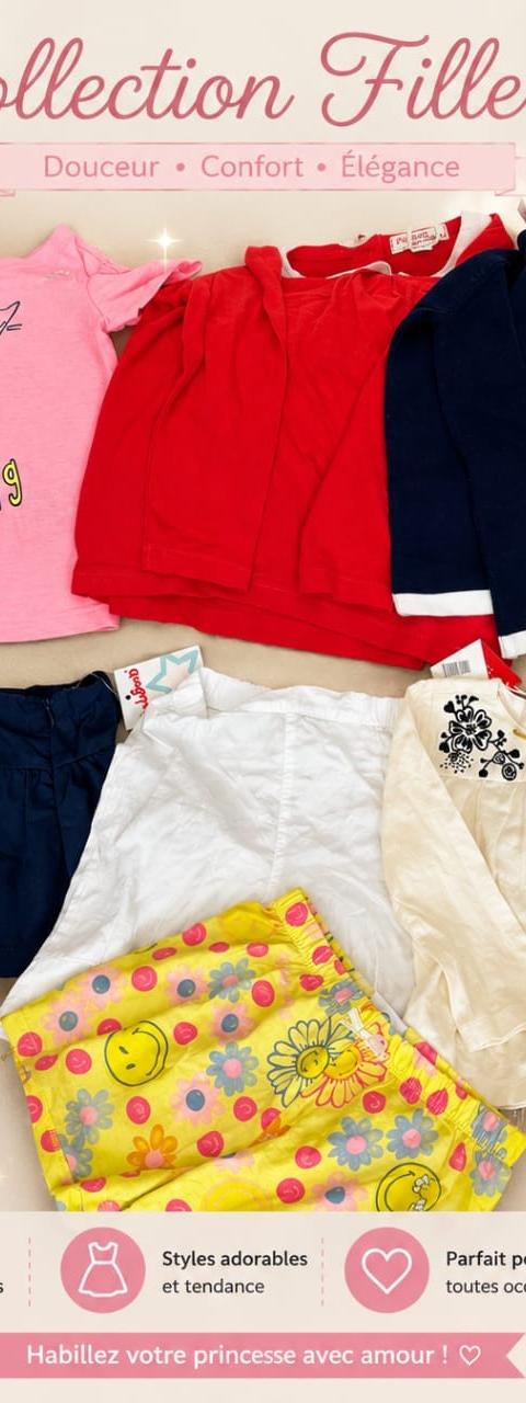 Vêtements fille 1ans