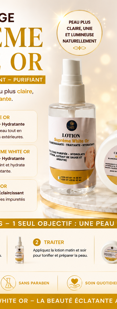 Kit visage Suprême  White