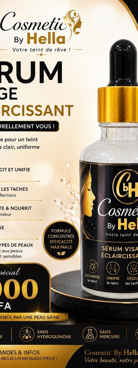 Sérum visage traitant  Éclaircissant