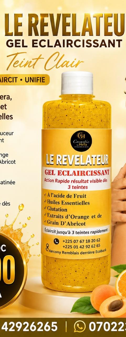 Gel révélateur éclat
