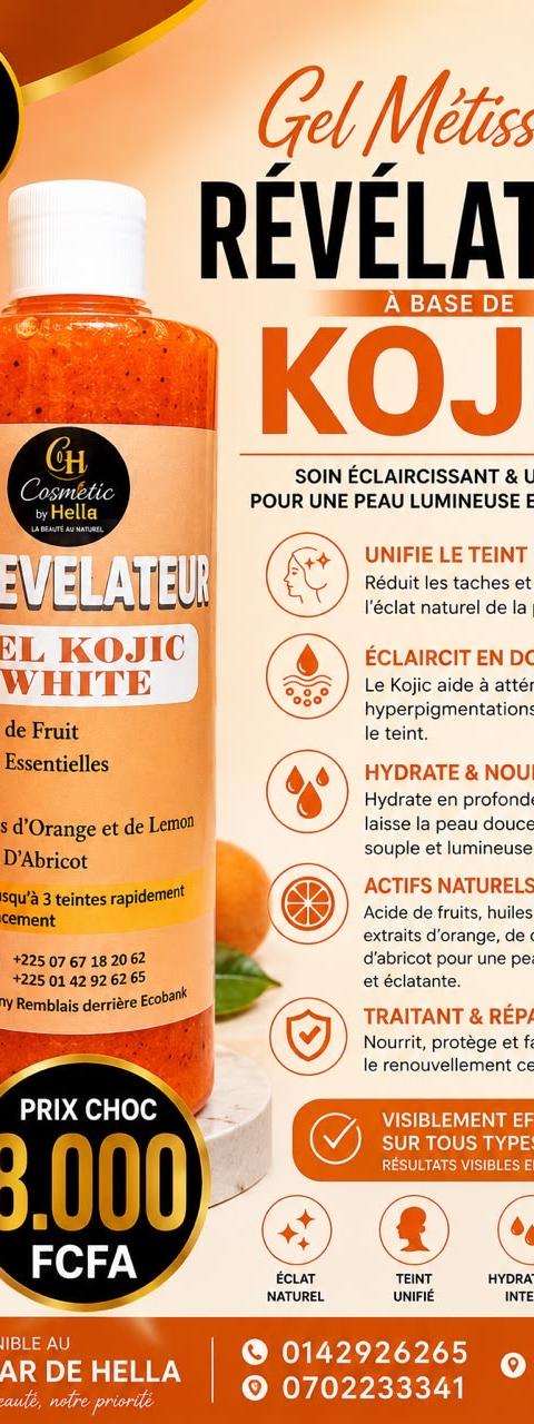 Gel kojic white